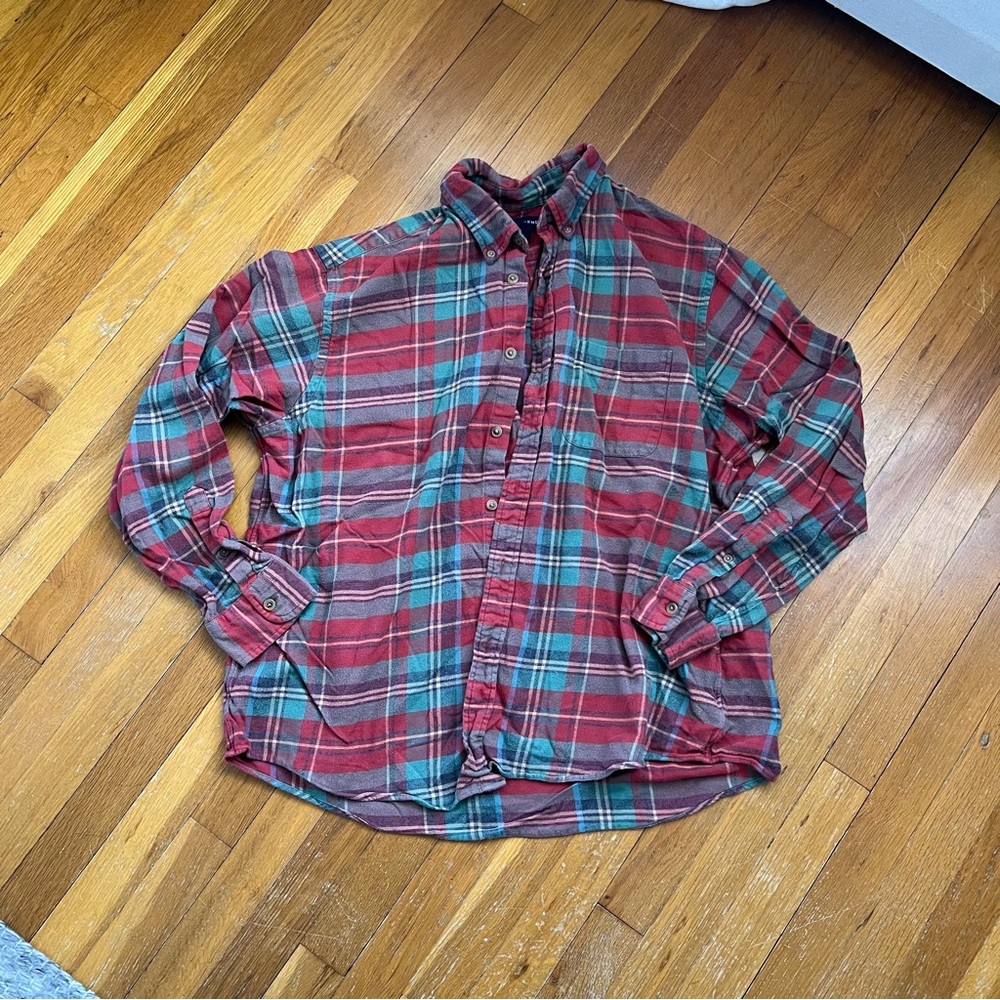 Mens Lands End button down size XL